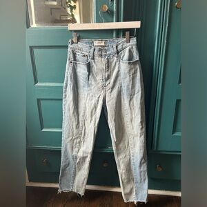Madewell Ankle Straight Leg Jeans